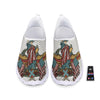 Patriotic Art Statue Of Liberty Print Nurse Shoes-grizzshop