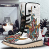 Patriotic Art Statue Of Liberty Print Snow Boots-grizzshop