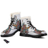 Patriotic Art Statue Of Liberty Print Winter Boots-grizzshop