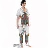 Patriotic Art Statue Of Liberty Print Women's Pajamas Set-grizzshop