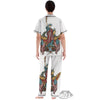 Patriotic Art Statue Of Liberty Print Women's Pajamas Set-grizzshop