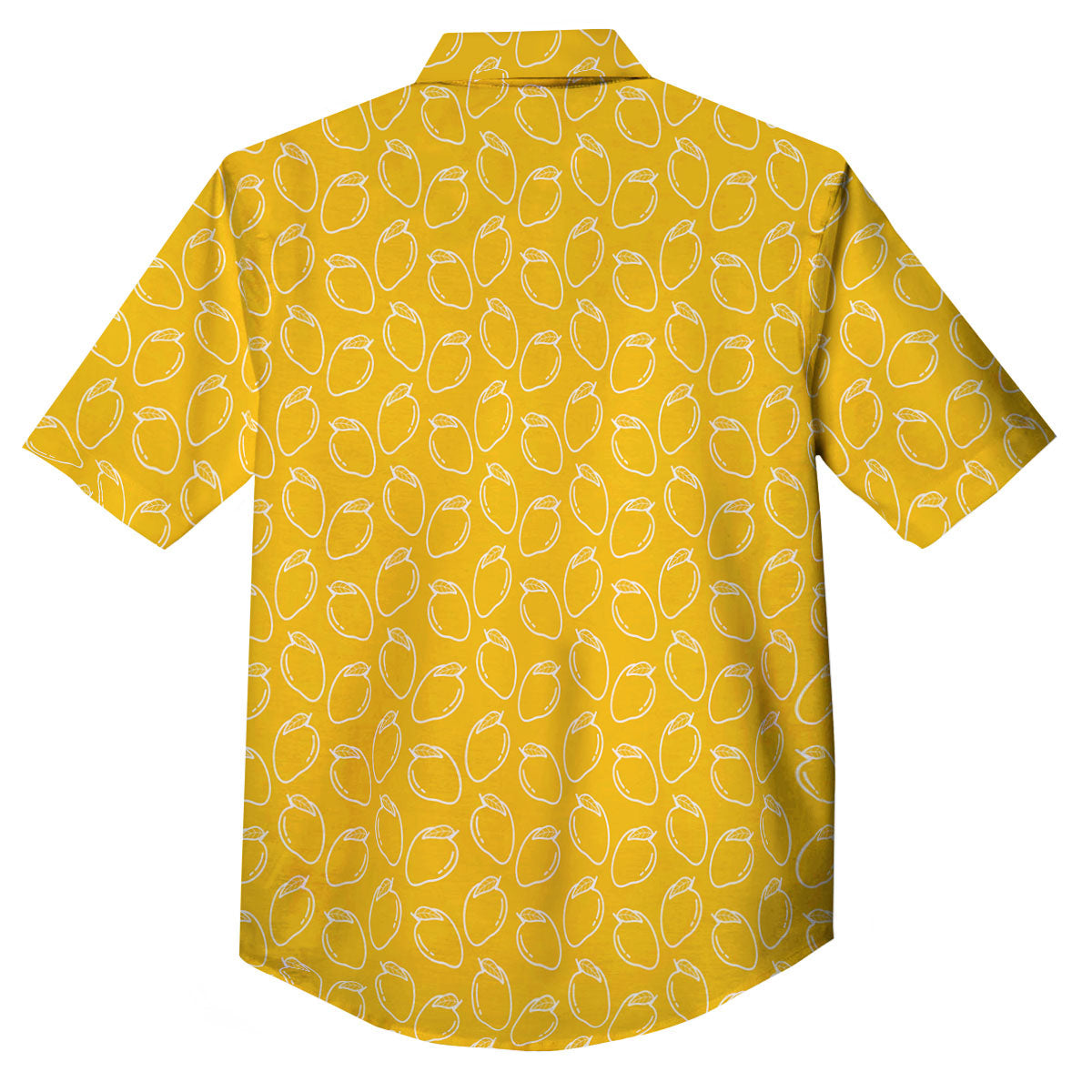 Pattern Mango Print Button Up Shirt-grizzshop