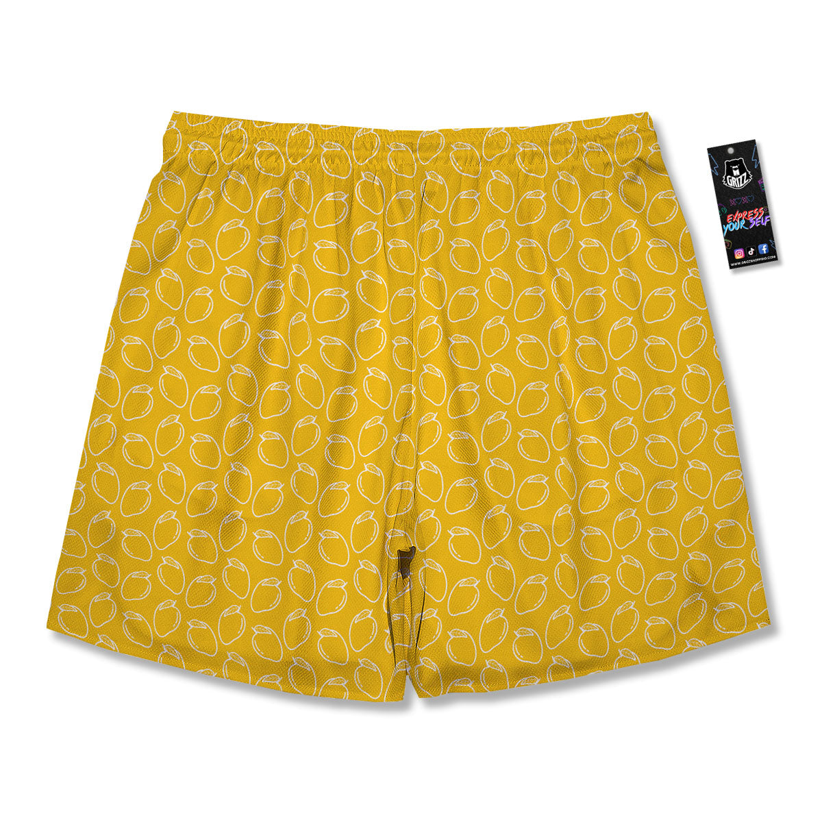Pattern Mango Print Men's Running Shorts-grizzshop