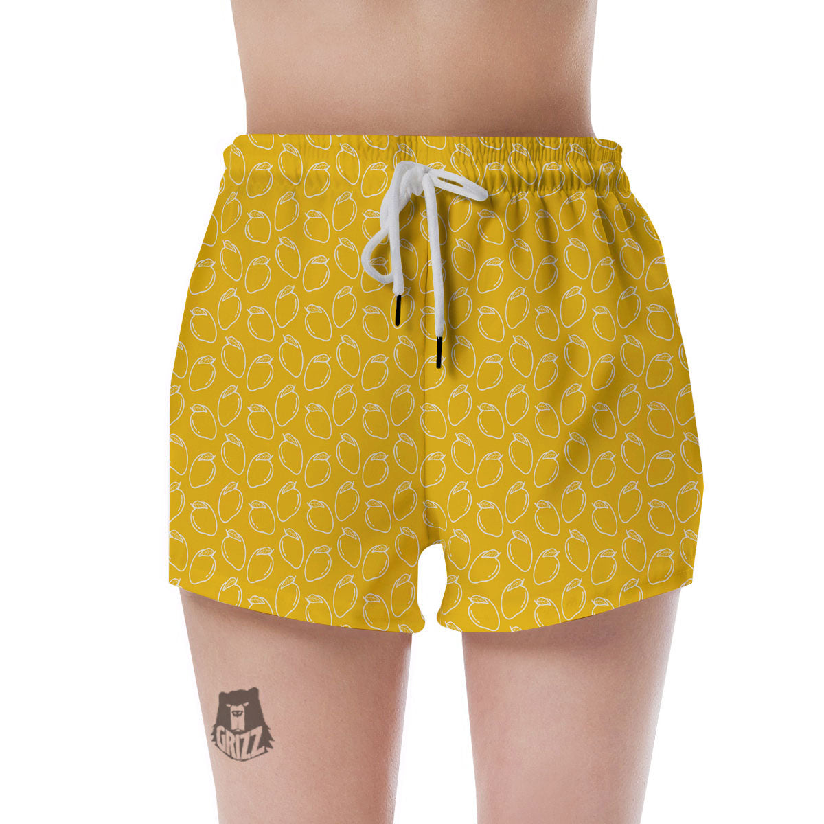 Pattern Mango Print Women's Shorts-grizzshop
