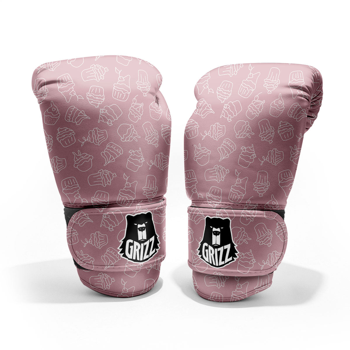 Pattern Mini Cupcake Print Pro Boxing Glove