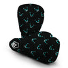 Pattern Print Black Cat Boxing Gloves-grizzshop