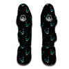 Pattern Print Black Cat Muay Thai Shin Guards-grizzshop