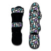 Pattern Print Bowling Muay Thai Shin Guards-grizzshop