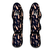 Pattern Print Champagne Muay Thai Shin Guards-grizzshop