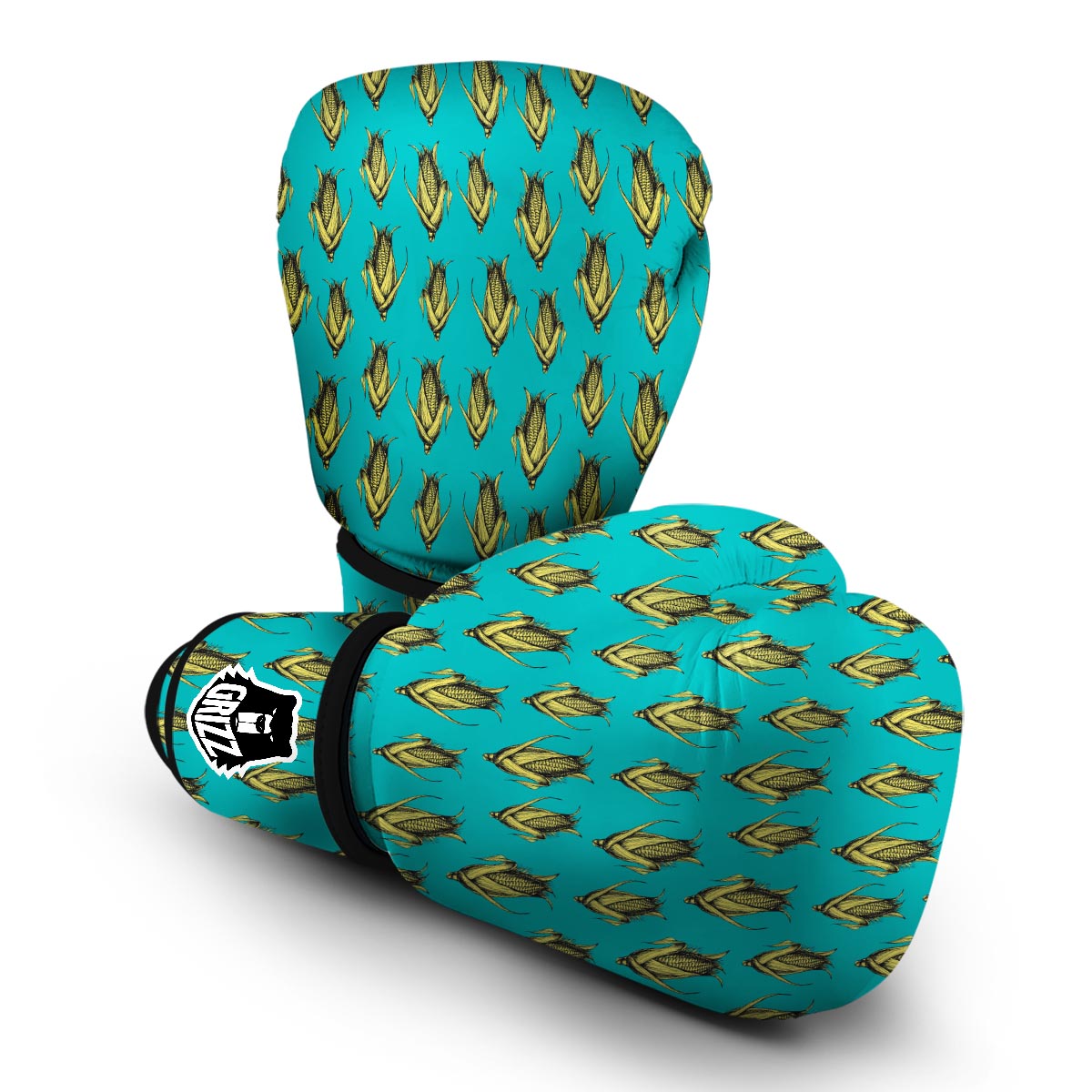 Pattern Print Corn Boxing Gloves-grizzshop