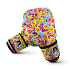 Pattern Print Emoji Boxing Gloves-grizzshop