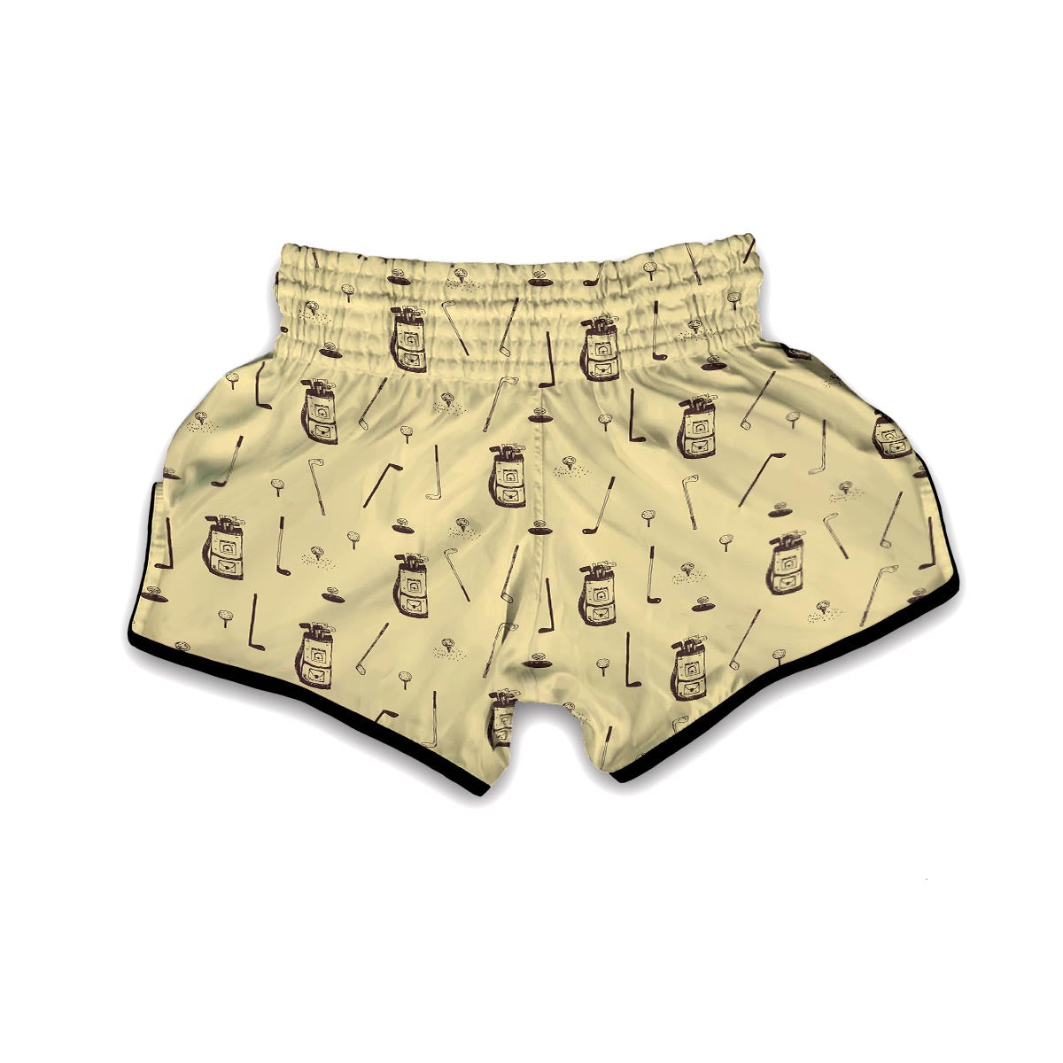 Pattern Print Golf Muay Thai Boxing Shorts-grizzshop