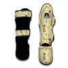 Pattern Print Golf Muay Thai Shin Guards-grizzshop