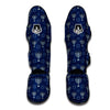 Pattern Print Hanukkah Muay Thai Shin Guards-grizzshop