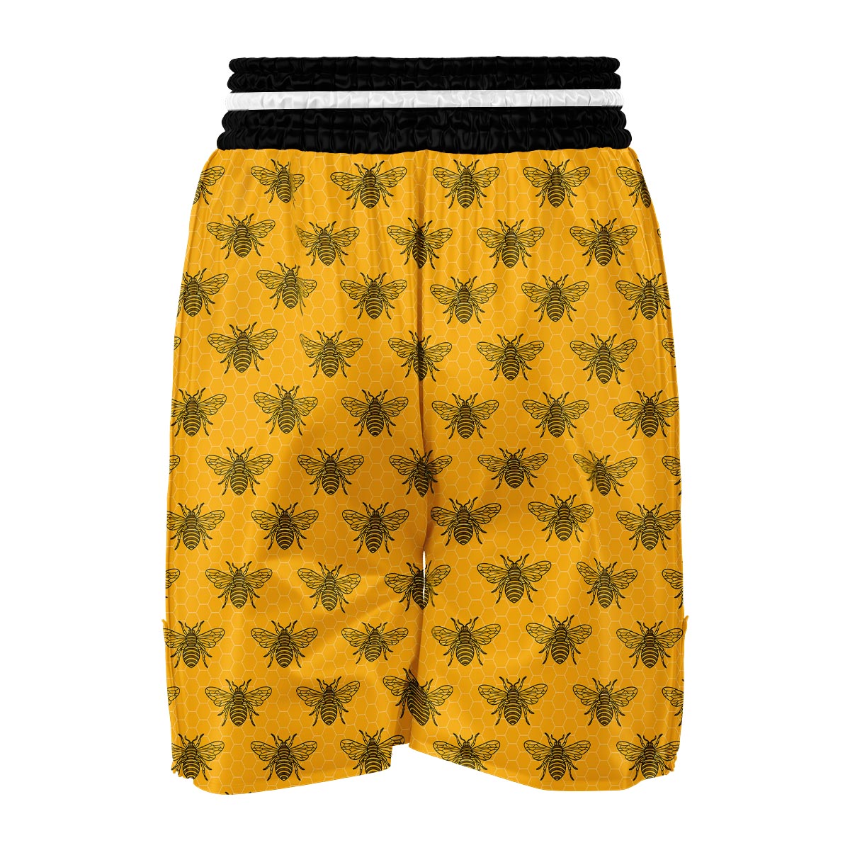 Pattern Print Honey Bee Diagram Gifts Boxing Shorts-grizzshop
