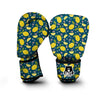 Pattern Print Lemon Boxing Gloves-grizzshop