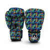 Pattern Print Lizard Boxing Gloves-grizzshop