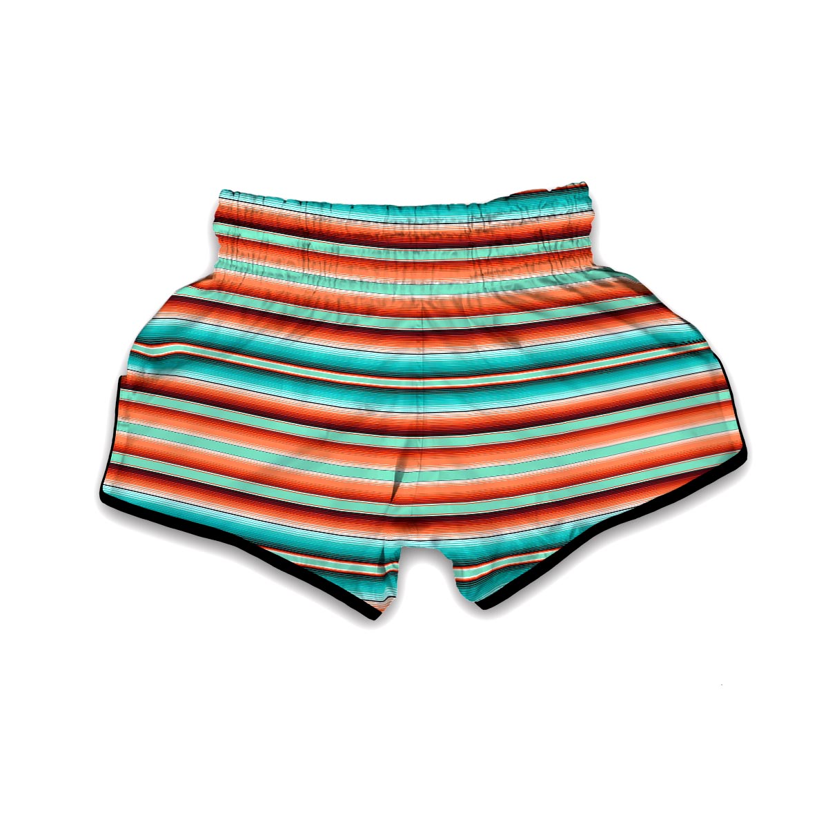Pattern Print Mexican Blanket Baja Serape Muay Thai Boxing Shorts-grizzshop
