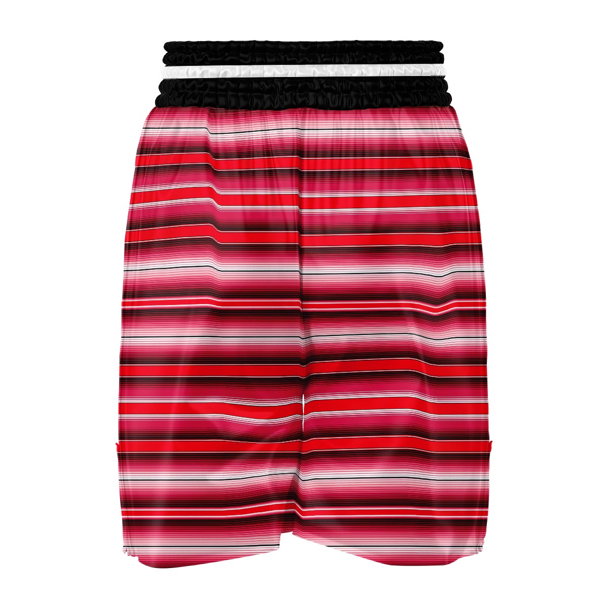 Pattern Print Mexican Serape Blanket Baja Boxing Shorts-grizzshop