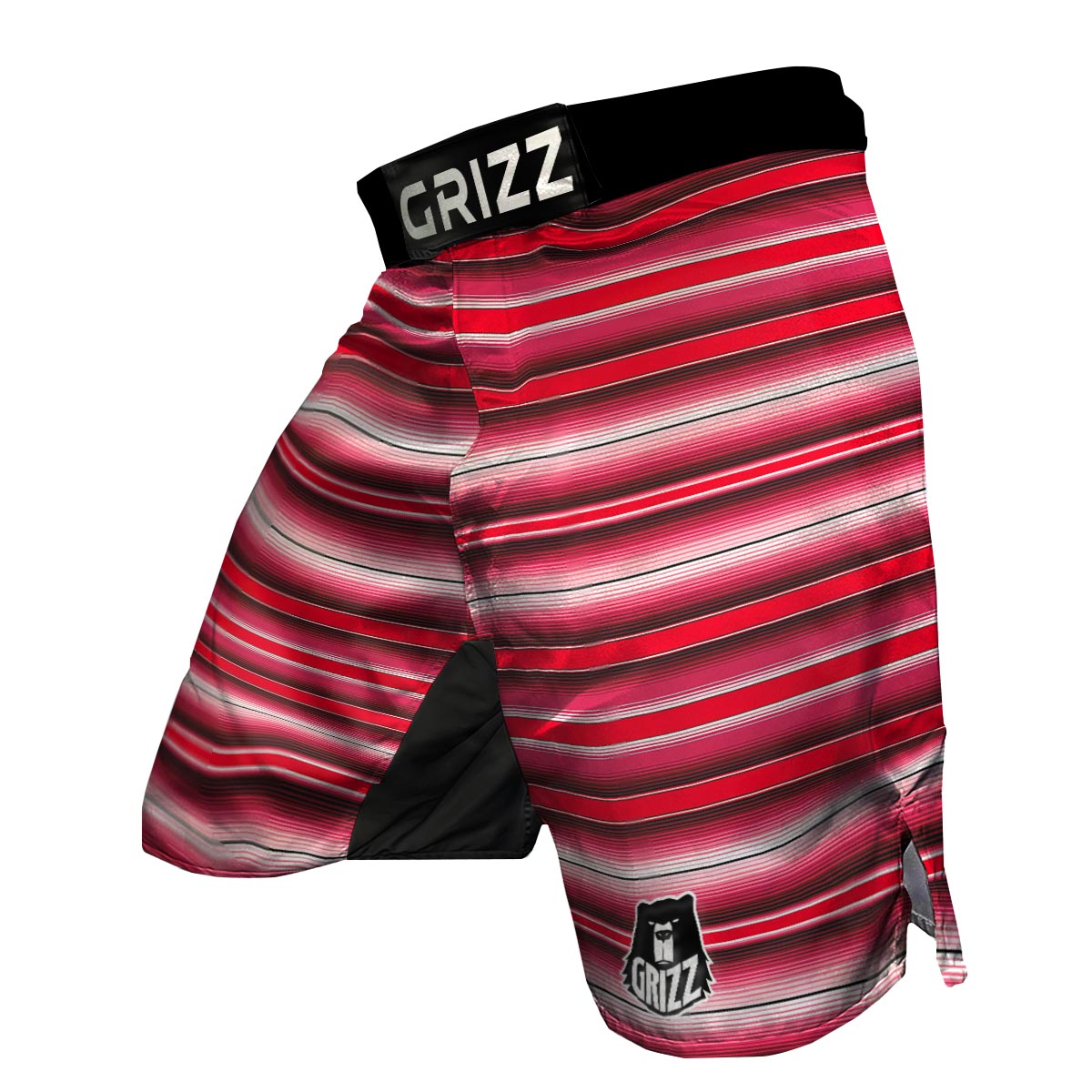 Pattern Print Mexican Serape Blanket Baja MMA Shorts-grizzshop