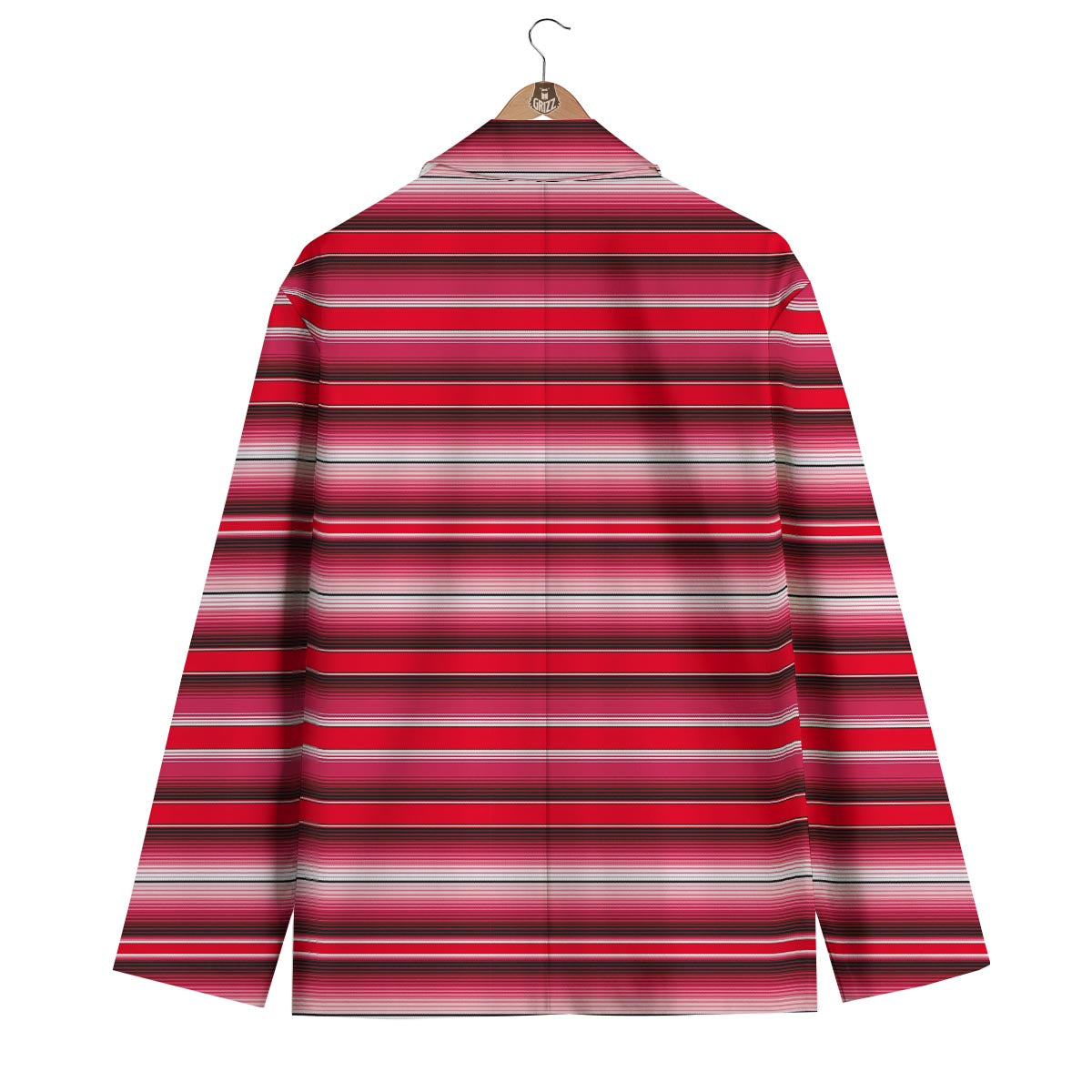 Pattern Print Mexican Serape Blanket Baja Men's Blazer-grizzshop