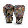 Pattern Print Patchwork Boxing Gloves-grizzshop