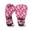 Pattern Print Paw Boxing Gloves-grizzshop