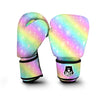 Pattern Print Rainbow Colorful Boxing Gloves-grizzshop