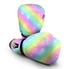 Pattern Print Rainbow Colorful Boxing Gloves-grizzshop