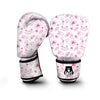 Pattern Print Sign Language Boxing Gloves-grizzshop