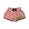 Pattern Print Sudoku Muay Thai Boxing Shorts-grizzshop