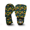 Pattern Print Sunflower Cartoon Boxing Gloves-grizzshop