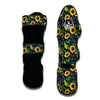 Pattern Print Sunflower Cartoon Muay Thai Shin Guards-grizzshop