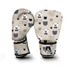 Pattern Print Teddy Bear Boxing Gloves-grizzshop