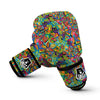 Pattern Print Trippy Boxing Gloves-grizzshop