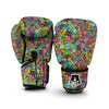 Pattern Print Trippy Boxing Gloves-grizzshop