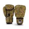 Pattern Print Trumpet Boxing Gloves-grizzshop