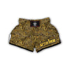 Pattern Print Trumpet Muay Thai Boxing Shorts-grizzshop