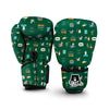 Pattern Print Veterianary Boxing Gloves-grizzshop