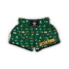 Pattern Print Veterianary Muay Thai Boxing Shorts-grizzshop