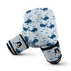 Pattern Print Whale Humpback Boxing Gloves-grizzshop