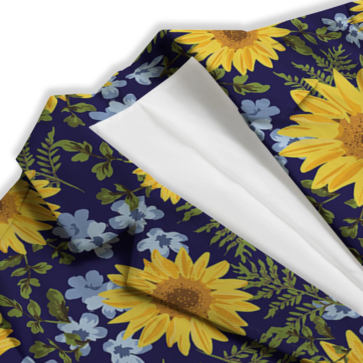 Pattern Sunflower Print Pattern Women's Blazer-grizzshop
