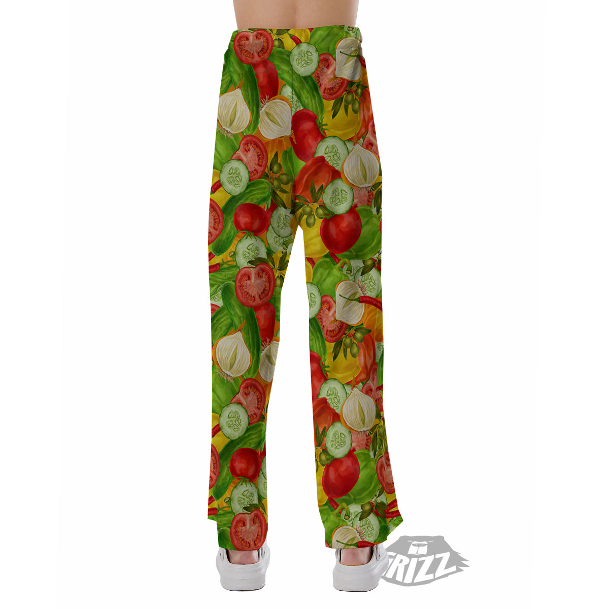 Pattern Vegan Print Pattern Pajama Pants-grizzshop