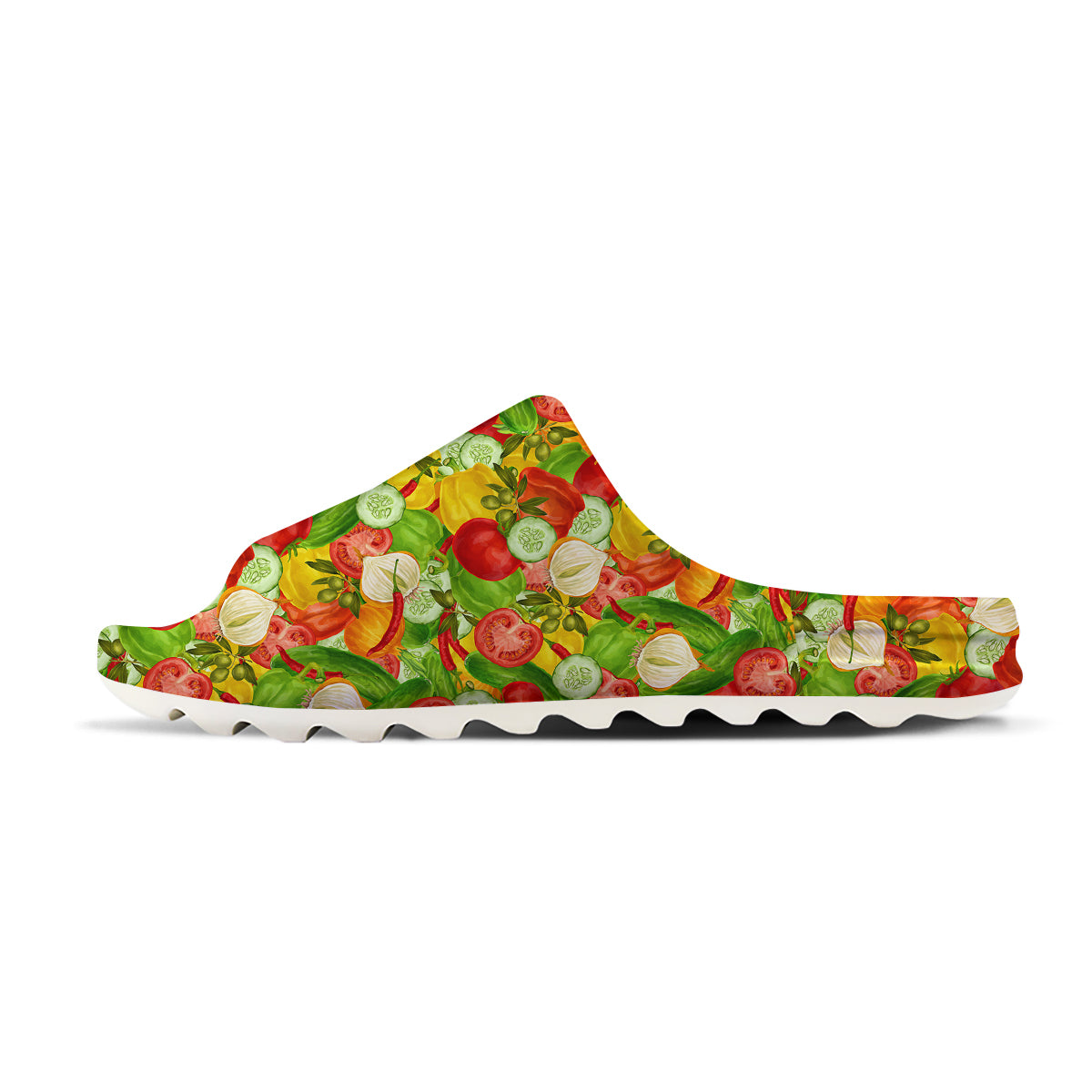 Pattern Vegan Print Pattern Sandals-grizzshop