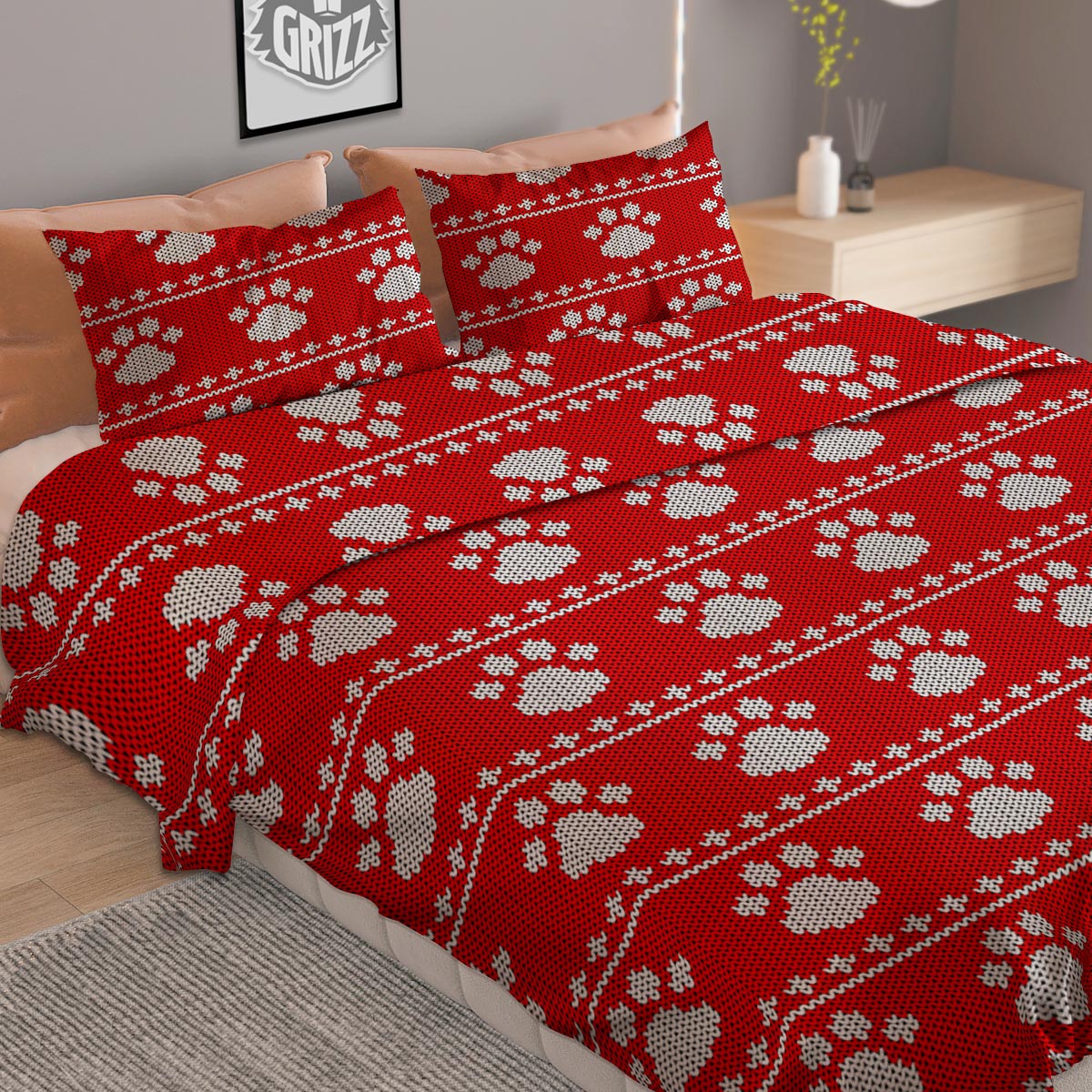Palm Tree Tropical Print Pattern Duvet Cover Bedding Set