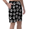 Paw Print Men's Shorts-grizzshop