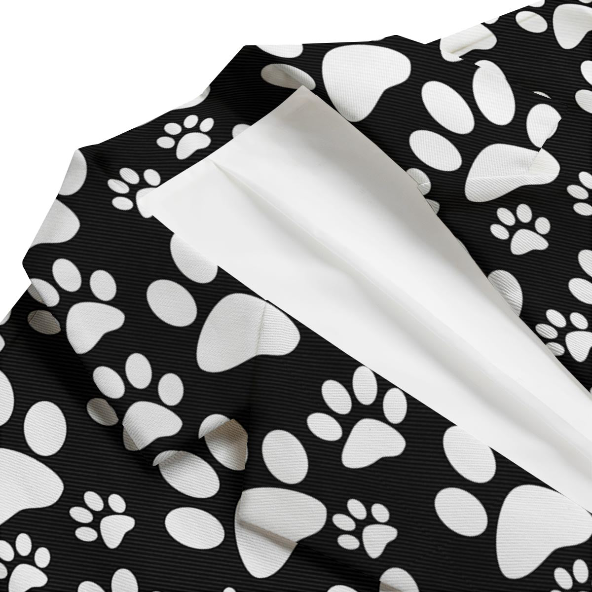 Paw Print Pattern Men's Blazer-grizzshop