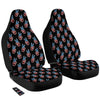 Peace Sign American Patriotic Print Pattern Car Seat Covers-grizzshop