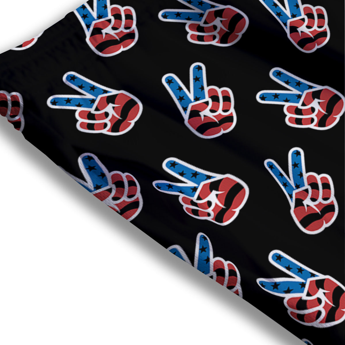 Poker Chips Print Mesh Shorts