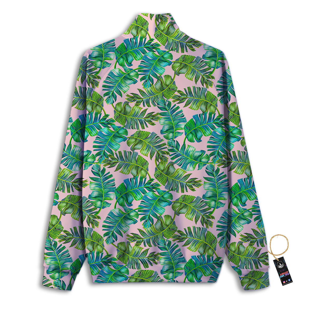 Peace Sign Psychedelic Hippie Print Track Jacket-grizzshop